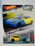 Hot Wheels 2023 Car Culture Modern Classics Case E Honda Civic EG