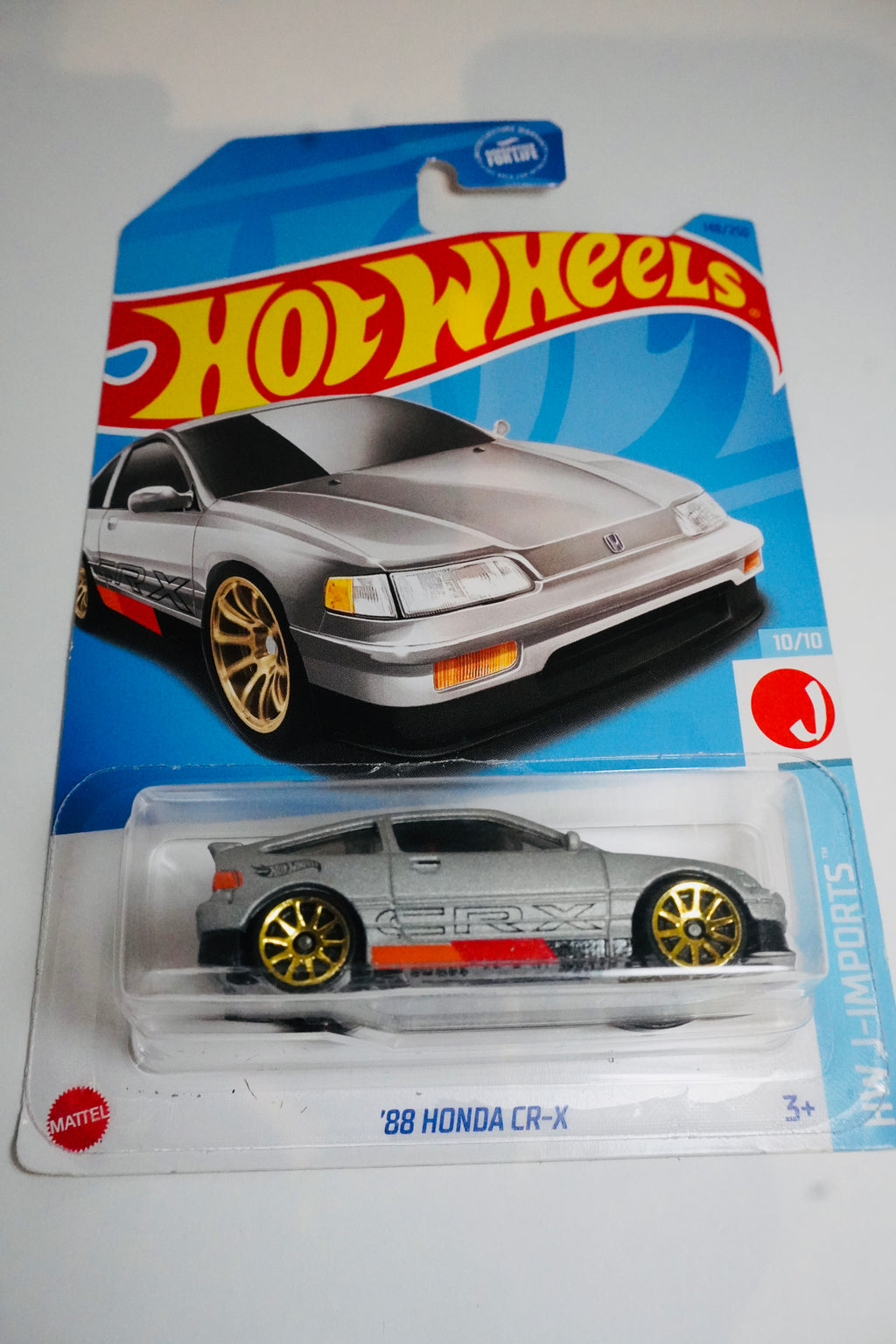 Hot Wheels ’88 Honda CRX – 10/10 (HW J-Imports)