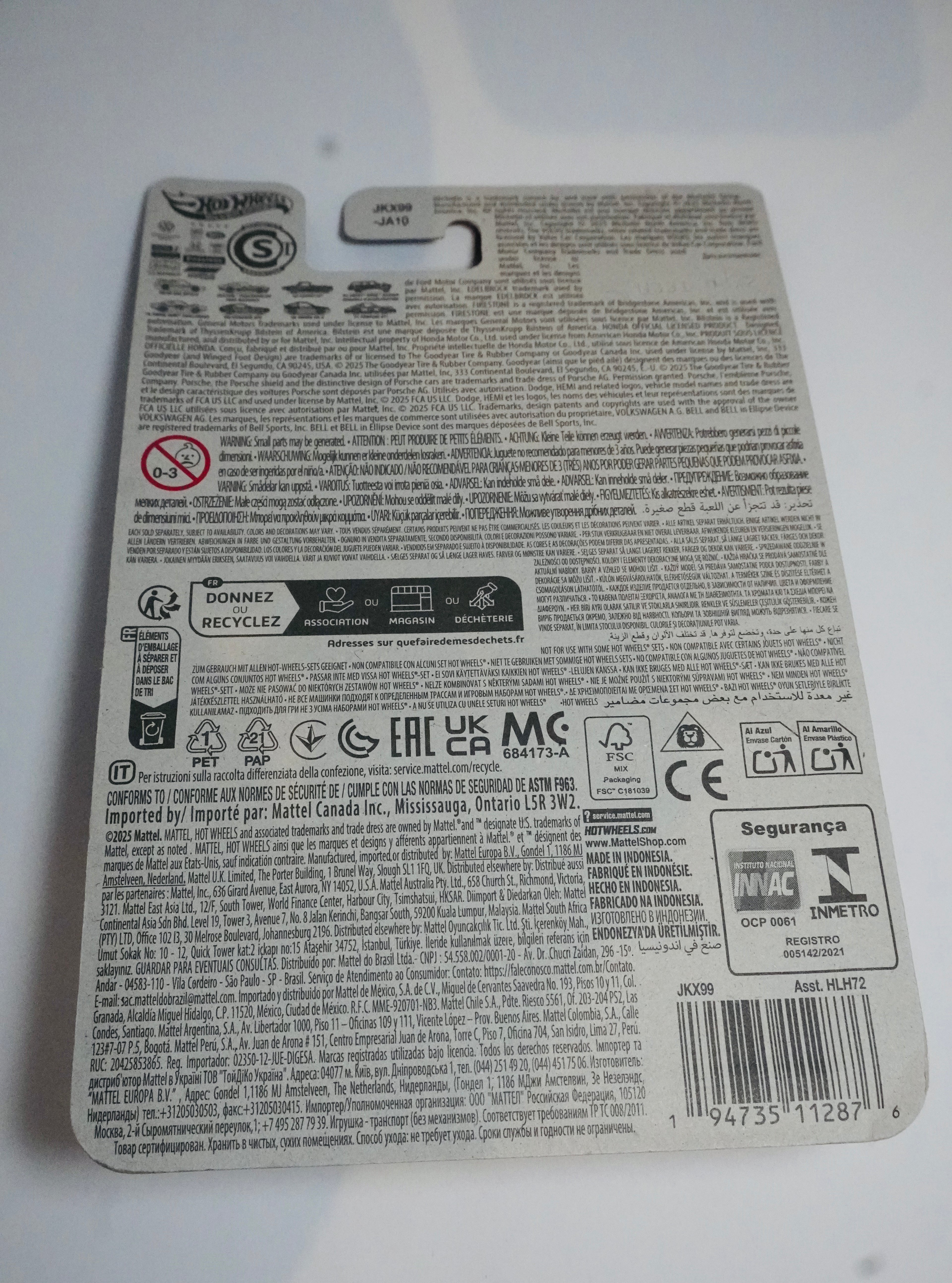 Hot Wheels Neon Speeders ’85 Honda CR-X