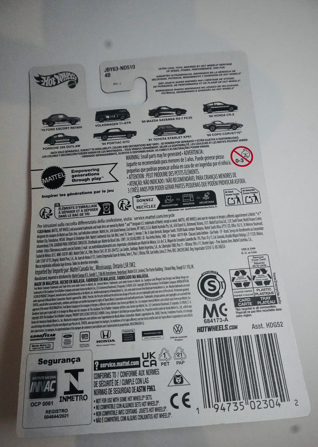 Hot Wheels ’88 Honda CR-X – Ultra Hots (4/8)