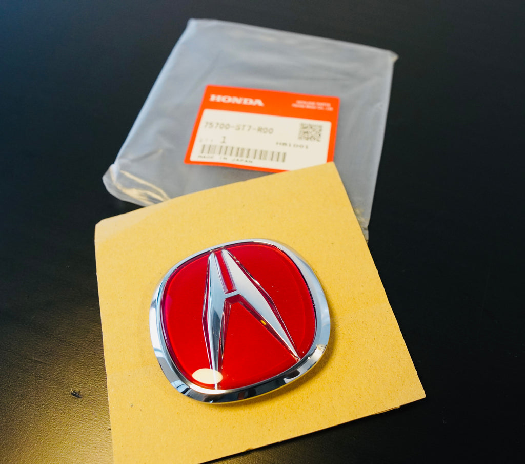 USDM INTEGRA TYPE R GENUINE FRONT BADGE 75700-ST7-R00