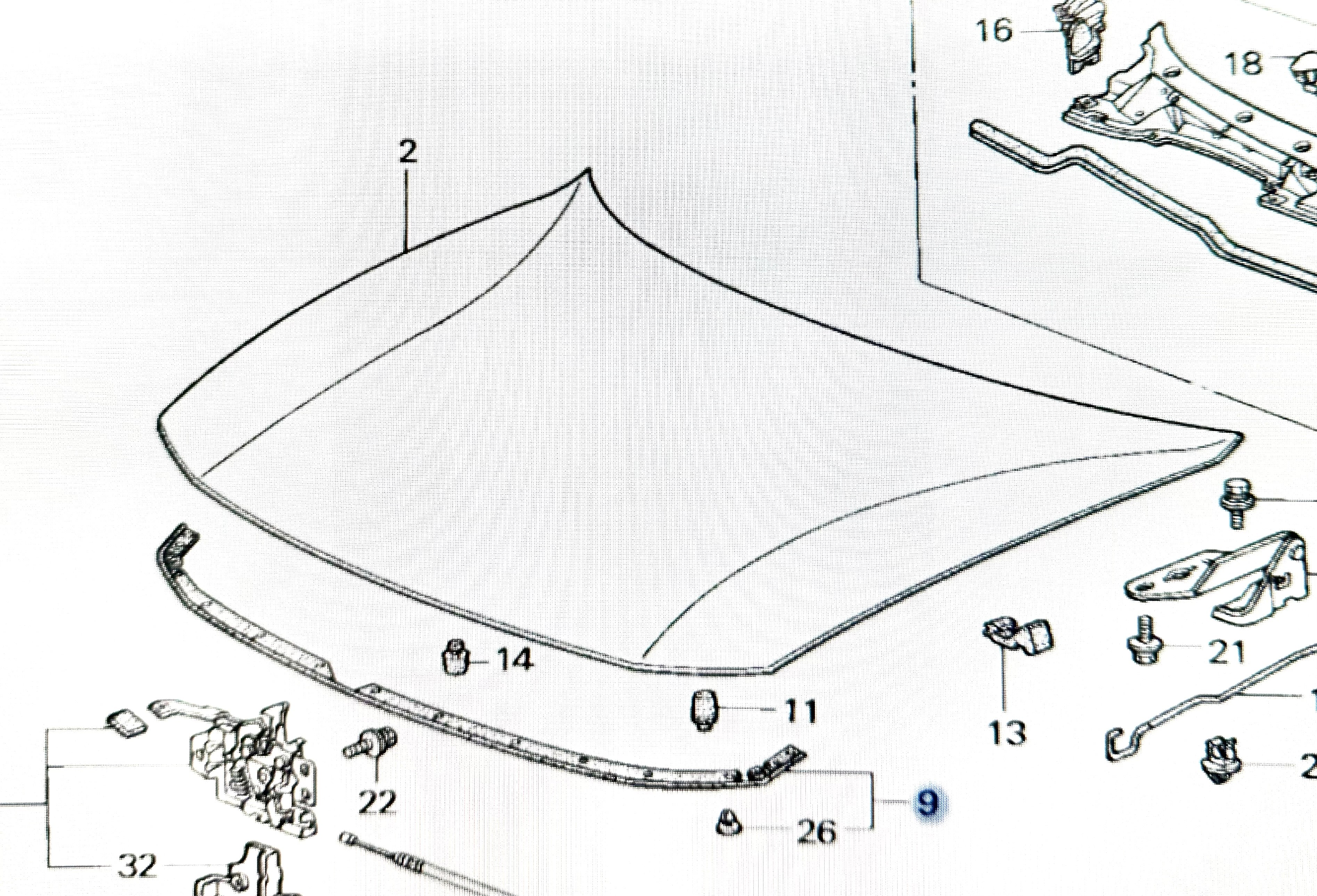94-01 ACURA INTEGRA 2DR & 4DR OEM GENUINE SEAL